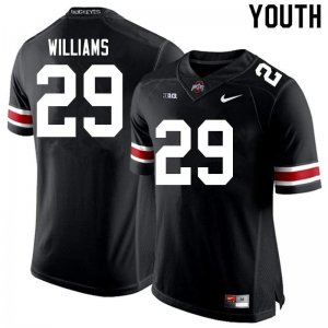 Youth Ohio State Buckeyes #29 Kourt Williams Black Nike NCAA College Football Jersey Restock RLG1744ZD